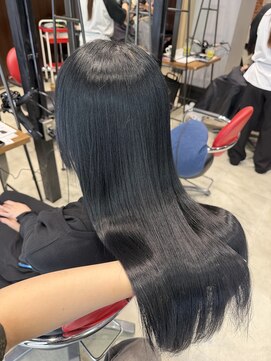 ポリッシュヘアーメイク 金町店(POLISH hair make) ブルーブラック