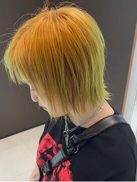 エル オオサカ 心斎橋店(L. OSAKA) ブリーチ/ダブルカラー/デザインカラー/ハイトーン/イエロー