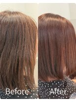 サロウィン 千葉(SALOWIN)&nbsp;地毛風ナチュラルストレートヘア！（美髪縮毛矯正）