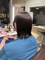 ハナビ(hanabi)&nbsp;30代/髪質改善カラー/ばっさりスタイルチェンジ /楽チン艶髪