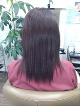 美容室 アンジェ(Ange) 白髪染め ワインレッド
