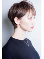 ミエルヘアーエスト 新宿店(mielhair est)&nbsp;大人可愛い！耳かけサイドシルエット♪【mielhair新宿】