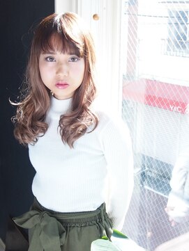 ブルーコーム 荏原中延店(blue comb) 【blue comb】外国人風カジュアルアッシュベージュ