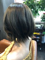 ヘアーアンドスパ トリコ(Hair&Spa torico)&nbsp;外ハネボブ　透き通るアッシュカラ－
