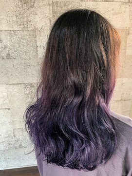 オンリエド ヘアデザイン(ONLIed Hair Design) 【ONLIed】ラベンダーバイオレット・グラデーション