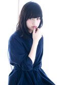 暗髪 ミディアム ×PESCA清田店