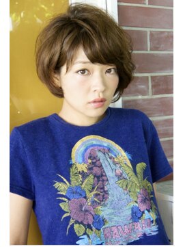 ポリフィッシュ(POLIFISH) 甘辛MIX×大人可愛い ボブパーマ ショートボブ ミディボブ