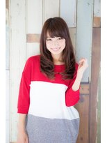 ナチュラルエフ(natural f)&nbsp;【natural-f 豊中】大人かわいい 無造作 カール ふわミディ☆