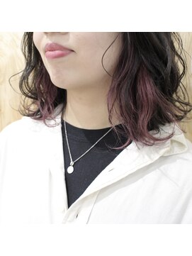 デコヘアーフラッペ(DECO HAIR frappe) ピンクラベンダーのインナーカラー