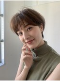 大人可愛いフレンチショート