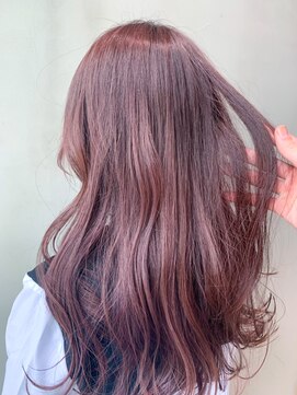 アイティー バイ アルバム 浦和店(IT by ALBUM) ピンクベージュ_フリンジウェーブココアブラウン_ba297712