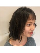 ネオヘアー 曳舟店(NEO Hair)&nbsp;オン眉×ぱっつんボブ（曳舟）