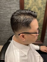 プレミアムバーバー 赤坂店(PREMIUM BARBER produce by HIRO GINZA)&nbsp;ビジネスフェード七三【ヒロ銀座】赤坂/六本木/スキンフェード