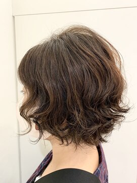 アメイジングヘアー 中沢店(AMAZING HAIR) 【AMAZING HAIR 中沢店/安達】簡単スタイリング ウェーブボブ