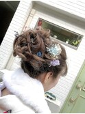 成人式ヘアセット