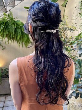 メイクス 表参道(MAKE'S omotesando) 【堀口】ハーフアップ/ヘアセット