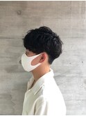 20代30代◎メンズショートフェザーマッシュビジネス