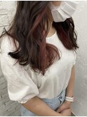 インナーカラー/ピンクカラー/20代/¥14630