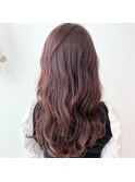 20代30代40代◎ピンク×ピンクアッシュ×艶髪×ダメージレス