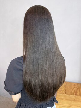 アイティー バイ アルバム 中野店(IT by ALBUM) オリーブロング_チェリーブラウンフェミニンロング_ba405771