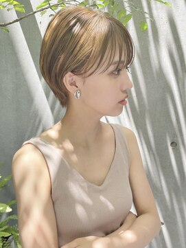 コクーン 銀座(Cocoon) 耳掛けマッシュ#黒髪#ボブルフ#小顔#ネビージュ#ワンレン