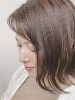 バサラ(basara)&nbsp;【大人女子必見】外ハネボブ×モノトーンアッシュ