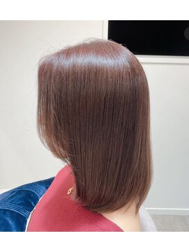 コソラ(KOSORA) ボブ×ピンクベージュ