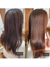 『髪の癖と傷み』縮毛矯正をかけたいけど後々のダメージが気になる。そんなお悩みに◎[和歌山駅/髪質改善]