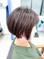 ヘアー クリエーション ヴィタリテ(HAIR CREATION Vitalite') 前下がりショートボブ