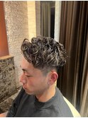 スパイラルパーマ×ハイライト
