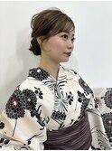 浴衣ヘアセット