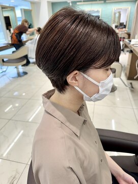 アッシュ 下北沢店(Ash) くせ毛さんでもおさまるショートボブ