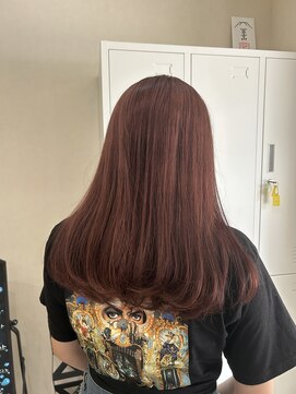 メル ヨコハマ(MeL) ブラウンレッド/ブリーチカラー