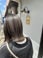 ヘアーリゾート ルアーナ(hair resort LUANA)&nbsp;白髪が気になる方にも人気のハイライト、自然に馴染む色合いです