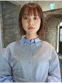 【MINX】似合わせ小顔レイヤーボブウルフ_表参道/髪質改善