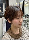 丸みショート 髪質改善 博多美容室