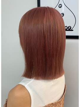 ジエクト ヴィシア(The Ect VIXIA) チェリーレッド/ワインレッド/刈上げボブ