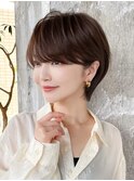 ショートヘア/分け目なし/イメチェン/30代40代50代60代/表参道