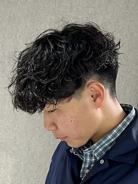 テクト バイアッシュ 吉祥寺店(Tect by Ash) 刈り上げマッシュ波巻きスパイラルパーマ