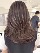 ジルブラン 土浦(JIL BLAN)&nbsp;ハイライトバレイヤージュダブルカラーケアブリーチ30代40代