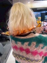 ペレ 梅田(PELE)&nbsp;くびれヘア/アプリコットオレンジ/夏のヘアアレンジ/梅 田