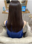王道ツヤ髪ストレート