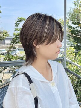 プライベートサロン キッテ(private salon kitte.) ハンサムウルフ×デザインカラー