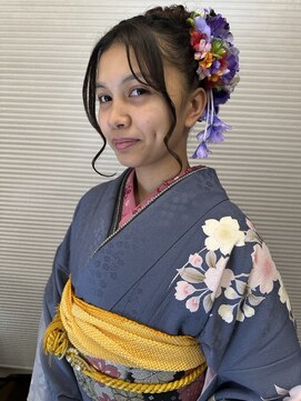 ヘアーアンドセルフサロン アキ(hair&self salon Aki) 成人式写真