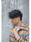 波巻きパーマ/波巻きスパイラルパーマ/岡崎メンズパーマ