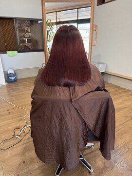 髪質改善カラー