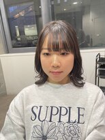 アウラ(AURA)&nbsp;くびれ巻きパーマコテ巻き風パーマ韓国風パーマ