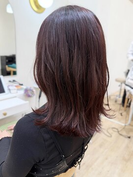 セイドット リー(Say. Ree) Say.オリーブグレーアッシュブロンド大人可愛いくびれレイヤー