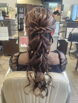 ソワン ドゥ ブレス 今里店(soin de brace) 《寺西紗友望》お呼ばれヘア