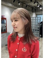 ノル 栄矢場町(nol)&nbsp;ホワイトベージュ × ブラウン　ルーツカラー